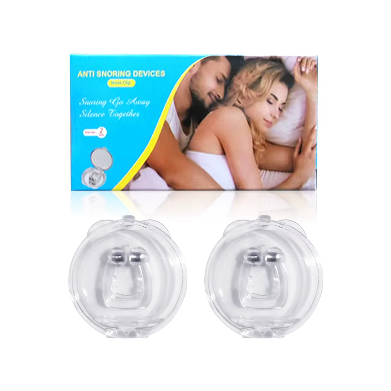 Anti Snoring Device to Stop Snoring Nose Clip for Easy Breathing Improvement Sleep Assistance Apnea 1Pc 2Pc 4Pc 6Pc 8Pc at Night