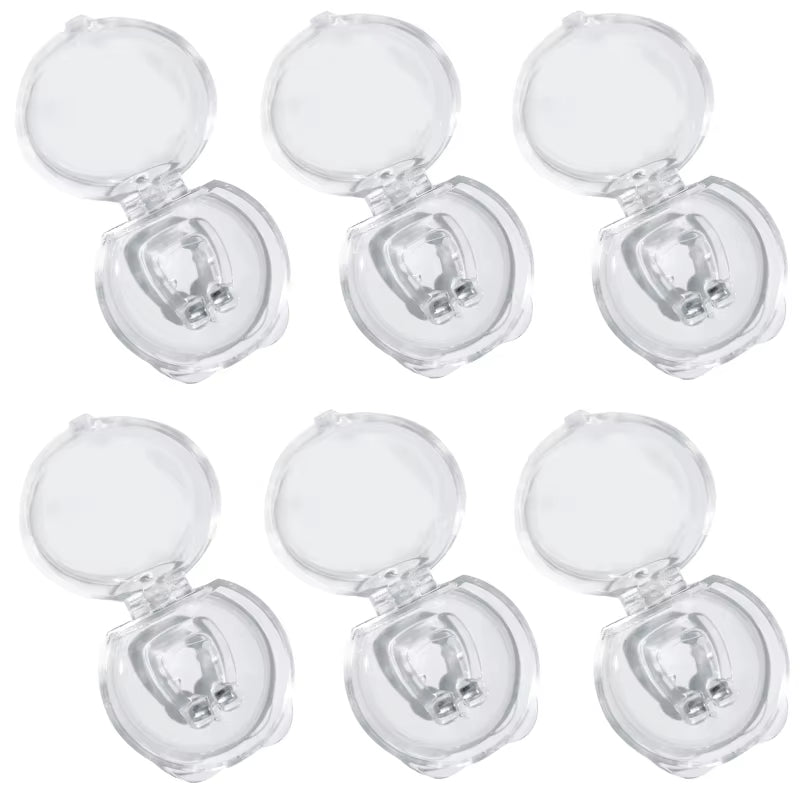 Anti Snoring Device to Stop Snoring Nose Clip for Easy Breathing Improvement Sleep Assistance Apnea 1Pc 2Pc 4Pc 6Pc 8Pc at Night