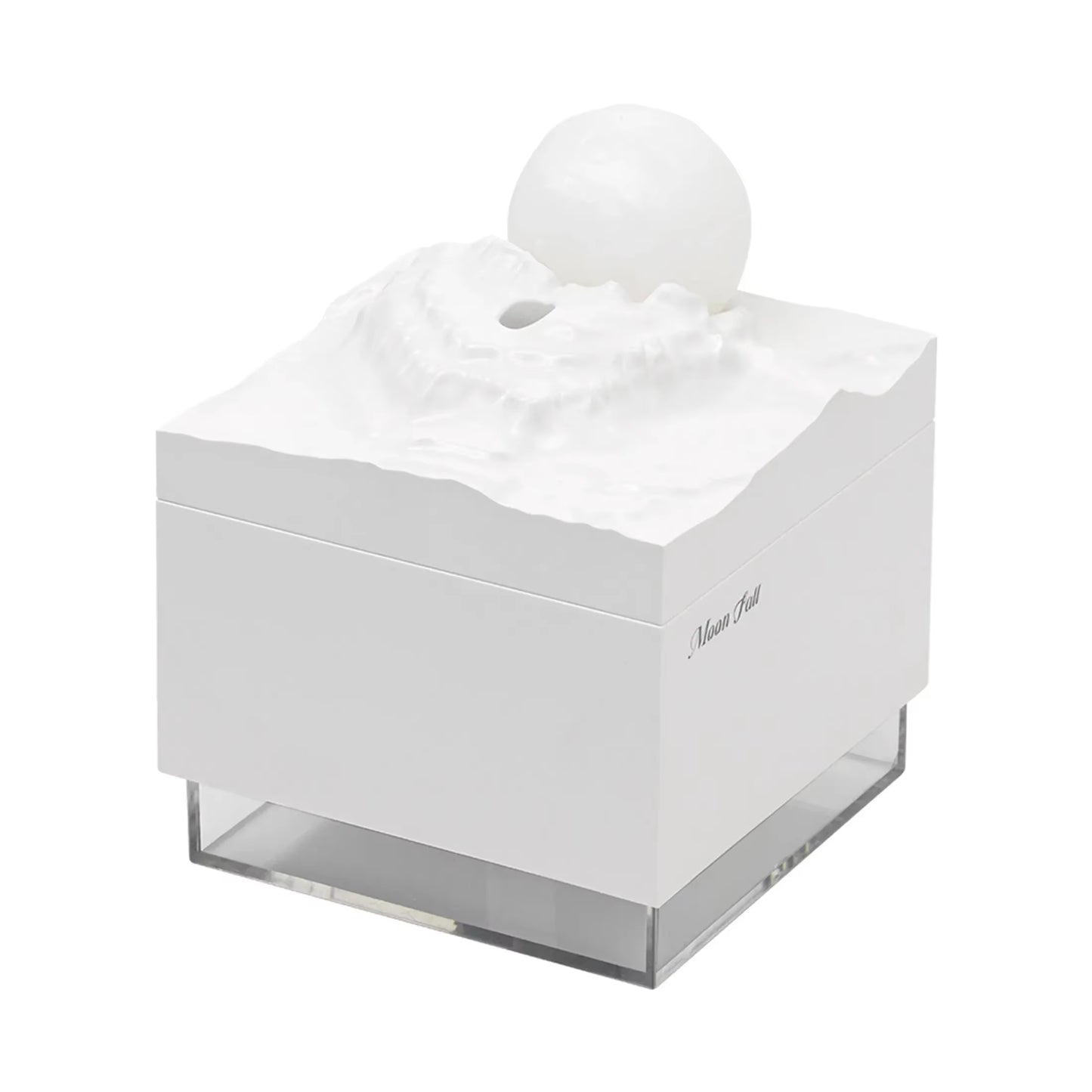 LED Moon Lamp Humidifier - Cool Mist Scent Diffuser with Essential Oils, Aroma Night Light for Home Office Bedroom Decor